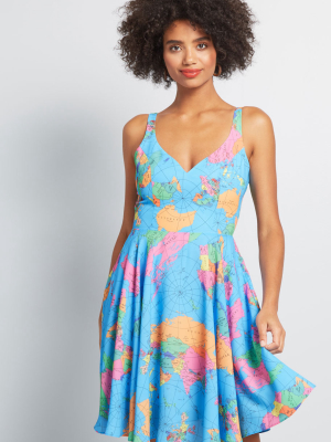 Global Intentions Midi Dress