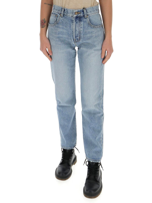 Saint Laurent Straight Leg Jeans