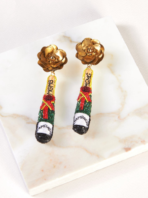 Champagne Earrings