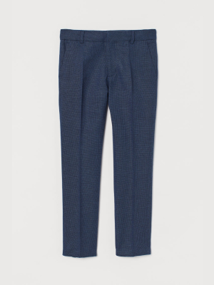 Textured Suit Pants