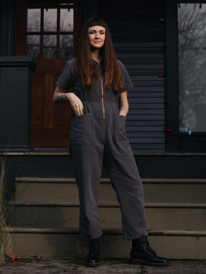 Noble Adult Utility Suit In Charcoal
