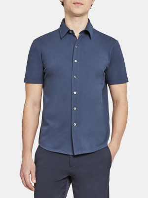 Fairway Shirt In Luxe Cotton Piqué