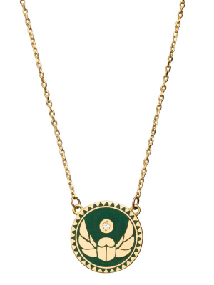 Protection Enamel Necklace