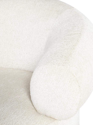Nuevo Romola Occasional Chair - Coconut Boucle