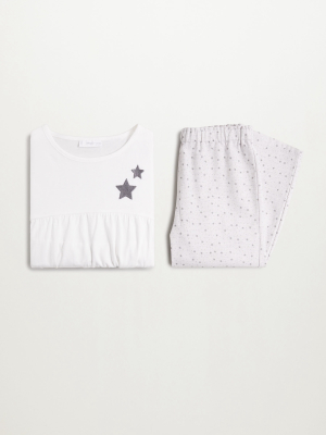 Star Print Pyjamas