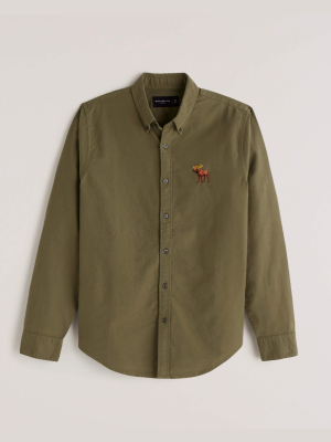 Exploded Icon Oxford Shirt