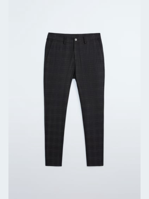 Slim Fit Heathered Pants