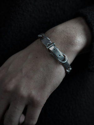 Silver Chain Id Bracelet