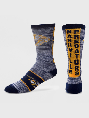 Nhl Nashville Predators Ticket Crew Sock