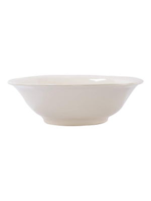 Vietri Viva Fresh Medium Serving Bowl - Linen