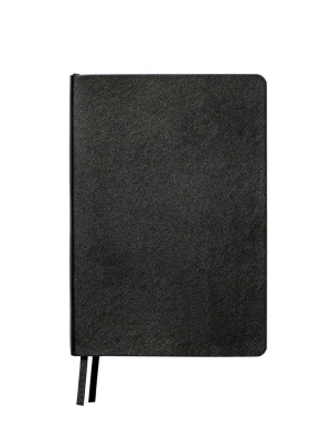 Lined Leather Look Notebook