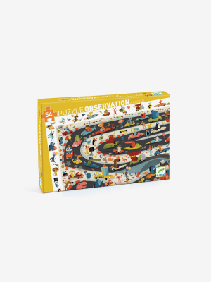 Observation Puzzle - 54-piece Automobile Rally