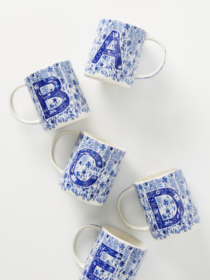 Folksong Monogram Mug