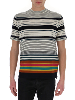 Missoni Striped Crewneck T-shirt