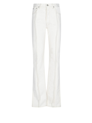 Maison Margiela Frayed High Waisted Jeans