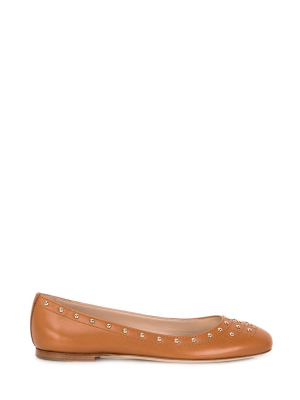 Tod's Stud-detailed Ballerina Flats