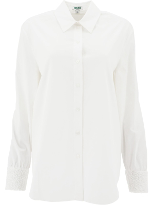 Kenzo Smocked Sleeve Shirt