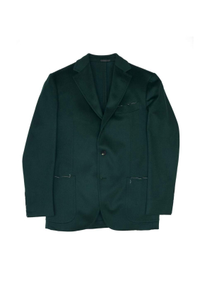 Cashmere Sport Coat- Loden Green