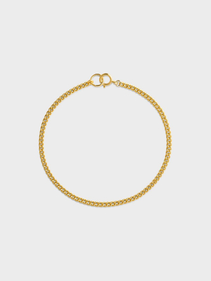 Small Curb Link Chain Bracelet