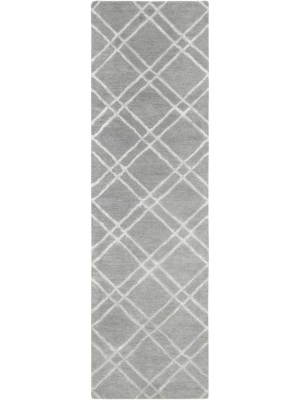 Himalaya Gray/silver Runner Rug