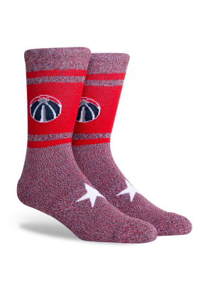 Nba Washington Wizards Varsity Crew Socks - L