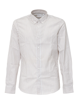 Brunello Cucinelli Classic Striped Shirt