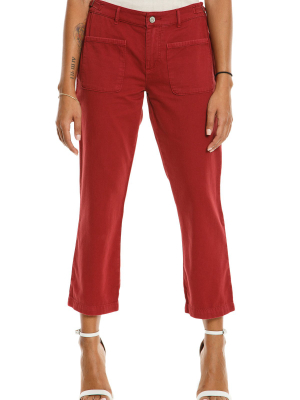 Chicago Flare Pants - Brick