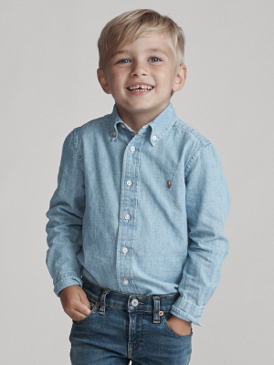 Cotton Chambray Shirt