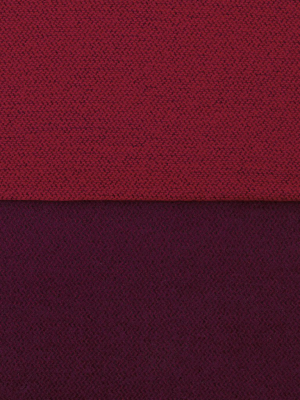 Double-sided Scarf - Burgundy/red