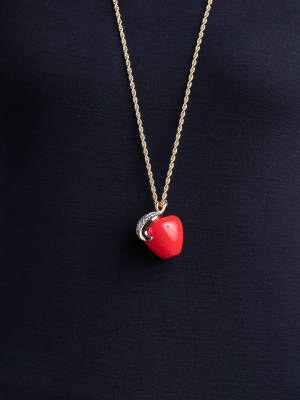 Red Apple Pendant