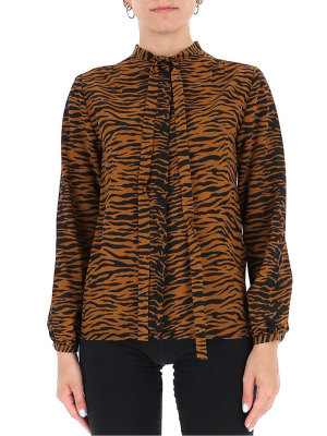 Saint Laurent Animal Print Shirt