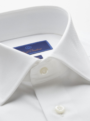 Sbcsw4130110 | White Super Fine Twill Dress Shirt