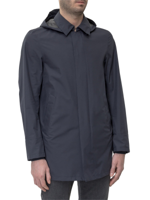 Herno Hooded Rain Coat