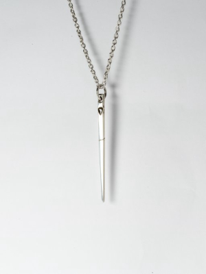 Spike Necklace (0.3 Ct, Chunky Diamond Slab, Pa+dia)