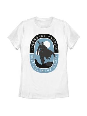 Women's Star Wars The Mandalorian Legendary Warrior T-shirt