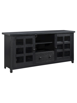 Newport Park Lane 60 Inch Tv Stand Black - Breighton Home