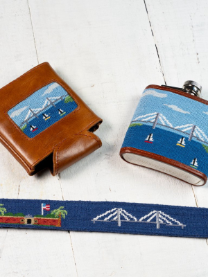 Mount Pleasant Needlepoint Belt