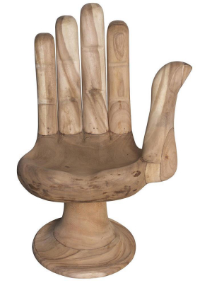 Noir Buddha Teak Chair