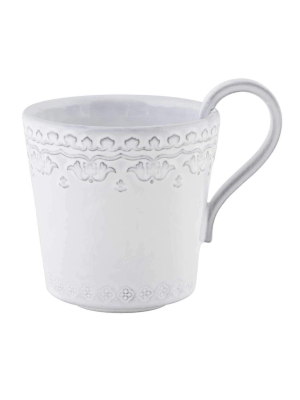 Bordallo Pinheiro Rua Nova White Mug