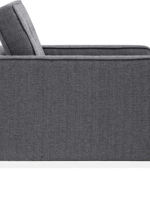 Lyte Fabric Armchair Gray