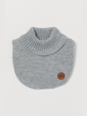 Knit Turtleneck Collar