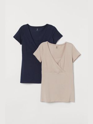 Mama 2-pack Nursing Tops