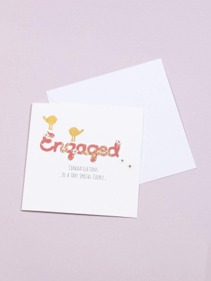 Engaged Handmade Card