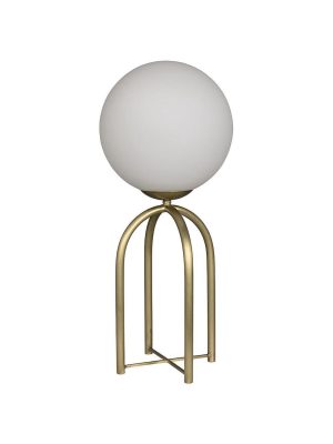 Noir Moriarty Gold Table Lamp