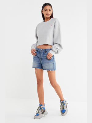 Bdg Boyfriend Low-rise Denim Short - Tinted Denim