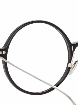 Linda Farrow Linear Savoye A C2 Round Optical Frame