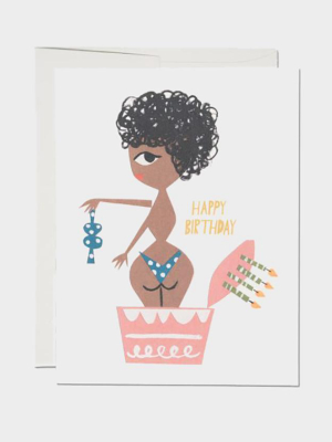 Cake Lady Card