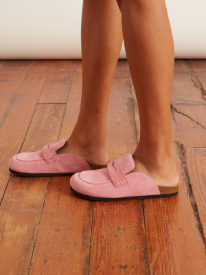 Leather Loafer In Pink