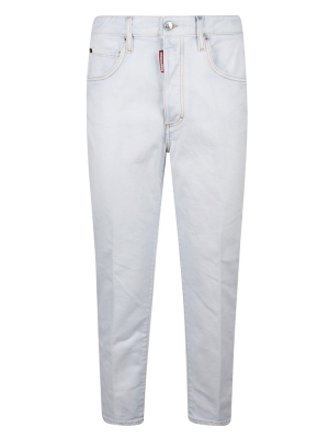 Dsquared2 Cropped High-waisted Jeans