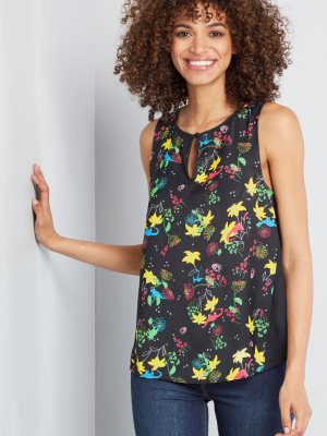 Double Dare Sleeveless Top